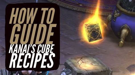 hidden kanai cube recipes.